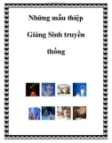 Những mẫu thiệp Giáng Sinh truyền thống