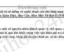 Những giá trị tư tưởng nghệ thuật lãng mạn trong một số tác phẩm 1930-1945