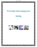 Vẽ tranh trừu tượng treo tường