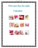 Món quà đẹp cho ngày Valentine