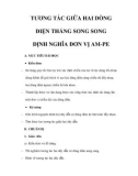 Bài giảng Vật lý 11 NC - TƯƠNG TÁC GIỮA HAI DÒNG ĐIỆN THẲNG SONG SONG ĐỊNH NGHĨA ĐƠN VỊ AM-PE