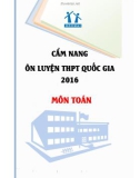 Cẩm nang ôn luyện THPT quốc gia 2006 môn: Toán