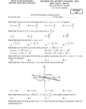 Đề kiểm tra 1 tiết Đại số Giải tích 11 chương 1 năm 2018-2019 có đáp án - Trường THPT Đoàn Thượng
