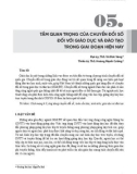 Tầm quan trọng của chuyển đổi số đối với giáo dục và đào tạo trong giai đoạn hiện nay