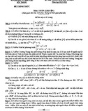 Đề thi tuyển sinh vào lớp 10 môn Toán (chuyên) năm 2023-2024 - Sở GD&ĐT Sóc Trăng