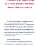 Vũ khí hạt nhân và những nhà vật lý thế kỷ 20: Victor Weisskopf - Mozart và Cơ học Lượng tử