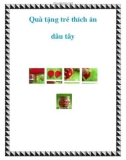 Quà tặng trẻ thích ăn dâu tây