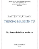 Bài tập thực hành Thương mạng điện tử: Xây dựng website bằng wordpress