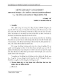 Những khó khăn và thách thức trong đào tạo liên thông theo hệ thống tín chỉ tại trường Cao đẳng Sư phạm Đồng Nai