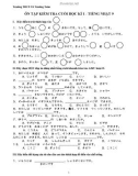 Đề cương ôn tập học kì 1 môn Tiếng Nhật lớp 9 năm 2022-2023 - Trường THCS Võ Trường Toản