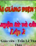 Giáo án luyện từ và câu Từ chỉ đặc điểm - Câu kiểu : Ai thế nào? 