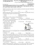 Đề thi thử THPT Quốc gia môn Hóa học năm 2017 - THPT Phú Bình - Mã đề 370