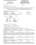 Đề khảo sát chất lượng lần 4 môn Hóa học lớp 11 năm 2018 - THPT Nguyễn Viết Xuân - Mã đề 108