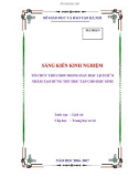 Sáng kiến kinh nghiệm THCS: Tổ chức trò chơi trong dạy học Lịch sử 8 nhằm tạo hứng thú học tập cho học sinh