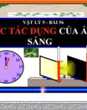 Bài giảng Vật lý 9 - Các tác dụng của ánh sáng