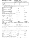 Đề thi giữa học kì 1 môn Toán lớp 9 năm 2023-2024 có đáp án - Trường THCS Phan Bội Châu, Hiệp Đức