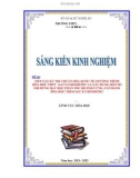 Sáng kiến kinh nghiệm THPT: Tiếp cận kỳ thi chuẩn hóa quốc tế chương trình Hóa học THPT - SAT II Chemistry và xây dựng một số nội dung dạy học phần Tốc độ phản ứng, Cân bằng hóa học theo SAT II Chemistry