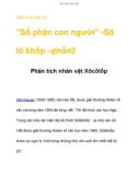 Kiến thức lớp 12 Số phận con người -Sô lô khốp –phần2