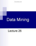 Lecture Business management information system - Lecture 26: Data mining