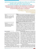 Một số giải pháp nâng cao hiệu quả công tác kiểm tra, thi kết thúc học phần, chuẩn đầu ra tại trường Đại học Công nghiệp Quảng Ninh