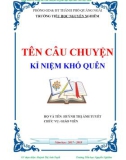 Sáng kiến kinh nghiệm Tiểu học: Công tác chủ nhiệm và giáo dục đạo đức cho học sinh