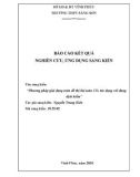 Sáng kiến kinh nghiệm THPT: Phương pháp giải dạng toán đồ thị bài toán CO2 tác dụng với dung dịch kiềm