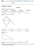 Trắc nghiệm Hình học 7 - Chương 2: Tam giác