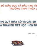 Bài giảng Địa lí lớp 10 - Bài 5: Hệ quả chuyển động xung quanh mặt trời của trái đất