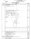 Đáp án đề thi tuyển sinh Cao đẳng năm 2010 môn Toán khối A