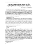 Giáo dục đạo đức cho cán bộ theo yêu cầu xây dựng đội ngũ cán bộ ngang tầm nhiệm vụ