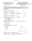 Đề thi học kì 1 môn Toán lớp 9 năm 2022-2023 có đáp án - Trường PTDTBT THCS Trà Tập, Nam Trà My