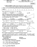 Đề kiểm tra cuối học kì 1 môn Toán lớp 9 năm 2022-2023 - Sở GD&ĐT Kiên Giang (Mã đề 003)