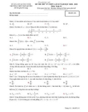 Đề thi thử tốt nghiệp THPT năm 2021 môn Toán lần 2 có đáp án - Trường THPT Ngô Quyền, Quảng Ninh
