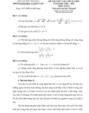Đề thi thử vào lớp 10 THPT môn Toán năm 2020-2021 có đáp án - Phòng GD&ĐT huyện Vĩnh Bảo