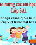 Bài giảng môn Tiếng Việt lớp 3 năm học 2021-2022 - Tuần 2: Luyện từ và câu Từ ngữ về Thiếu nhi. Ôn tập câu: Ai là gì? (Trường Tiểu học Thạch Bàn B)