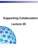 Lecture Business management information system - Lecture 29: Supporting collaboration