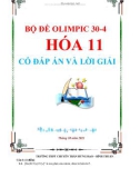 Bộ đề thi Olympic 30-4 môn Hóa học lớp 11 có đáp án và lời giải