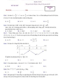 Đề tập huấn THPTQG năm 2019 môn Toán - Sở GD&ĐT TP Hồ Chí Minh - Đề 17