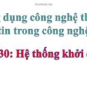 Slide bài Hệ thống khởi động - Công nghệ 11 - GV.T.M.Châu