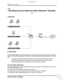 Hệ thống Domain Network nhiều Networks / Subnets (lab 5)