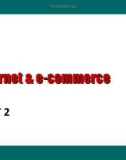 Seminars in IT for Businesses - Lecture 19: Internet & e-commerce (Part 2)