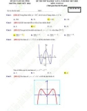 Đề thi thử ĐH môn Toán lần 1 năm 2017-2018 - Sở GD&ĐT Hà Tĩnh