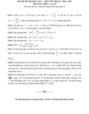 Đề thi thử đại học lần 1 có đáp án môn: Toán, khối A, A1, D, B - Trường THPT Phú Nhuận (Năm học 2014-2015)