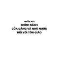 Tìm hiểu tôn giáo và chính sách tôn giáo ở Việt Nam: Phần 2