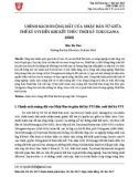 Chính sách ruộng đất của Nhật Bản từ giữa thế kỷ XVI đến khi kết thúc thời kỳ Tokugawa (1868)