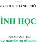 Bài giảng môn Hình học lớp 7 - Bài 3: Trường hợp bằng nhau thứ nhất của tam giác cạnh – cạnh – cạnh (c.c.c)