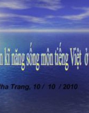 Tập huấn kĩ năng sống môn tiếng Việt ở tiểu học