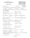 Đề thi cuối học kì 2 môn Toán lớp 12 năm 2021-2022 có đáp án - Sở GD&ĐT Lào Cai (Mã đề 865)