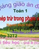 Phép trừ trong phạm vi 10