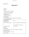 Giáo án bài Bảng chia 8 - Toán 3 - GV.Ng.P.Hùng